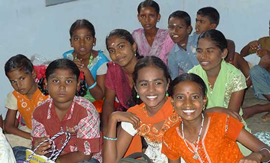 Attendees of one of our tuition centres.